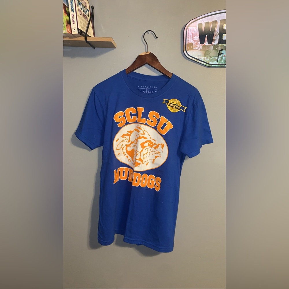 Woman’s “The Waterboy” Bobby Boucher Jersey T-Shirt (Size Small)